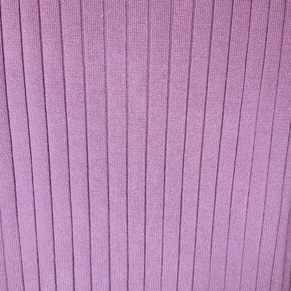 Women's NWT Spring Summer Pink Mauve Ribbed Tank Sweater Dress Sz Medium - Picture 6 of 7